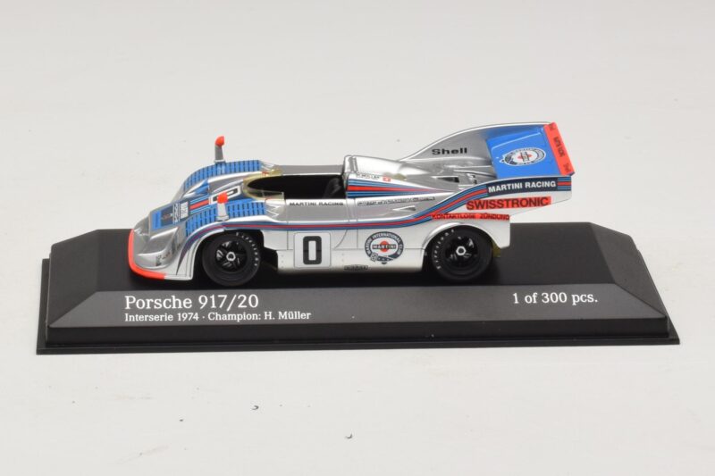 Porsche 917/20 Martini Racing #0 Interserie Champion 1974 Minichamps 1:43 Porsche 917/20 Martini Racing #0 Interserie Champion 1974 Minichamps 1:43 437746100 Kovina