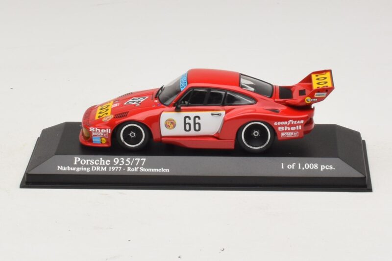 Porsche 935/77 #66 R. Stommelen DRM Nurburgring 1977 Minichamps 1:43 400776366 Kovina