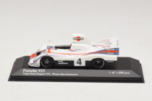 Porsche 936/76 Martini Racing #4 J. Mass / R. Stommelen Winner Coppa Florio Pergusa 1976 Minichamps 1:43 400766604 Kovina