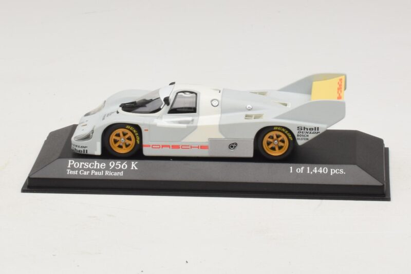 Porsche 956K Test Paul Ricard 1982 Minichamps 1:43 400826700 Kovina