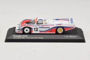 Porsche 956L #12 C. Yver / Cohen 24 Hours of Le Mans 1986 Minichamps 1:43 430866512 Kovina