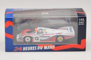 Porsche 956L #12 C. Yver / Cohen 24 Hours of Le Mans 1986 Minichamps 1:43 430866512 Kovina – slika 4 od 4