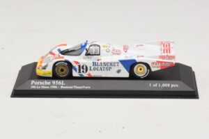 Porsche 956L #19 T. Boutsen / D. Theys 24 Hours of Le Mans 1986 Minichamps 1:43 430866519 Kovina