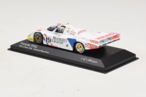 Porsche 956L #19 T. Boutsen / D. Theys 24 Hours of Le Mans 1986 Minichamps 1:43 430866519 Kovina – slika 3 od 4