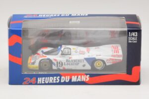 Porsche 956L #19 T. Boutsen / D. Theys 24 Hours of Le Mans 1986 Minichamps 1:43 430866519 Kovina – slika 4 od 4