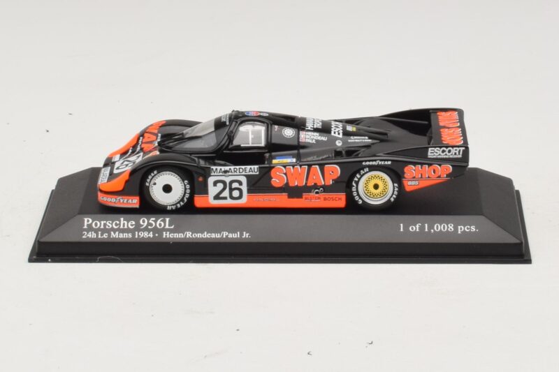 Porsche 956L #26 T-Bird Swap Shop P. Henn / J. Rondeau 24 Hours of Le Mans 1984 Minichamps 1:43 430846526 Kovina