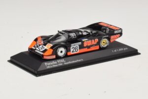 Porsche 956L #26 T-Bird Swap Shop P. Henn / J. Rondeau 24 Hours of Le Mans 1984 Minichamps 1:43 430846526 Kovina – slika 2 od 4