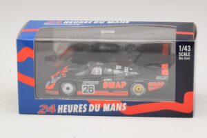 Porsche 956L #26 T-Bird Swap Shop P. Henn / J. Rondeau 24 Hours of Le Mans 1984 Minichamps 1:43 430846526 Kovina – slika 4 od 4