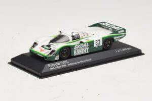 Porsche 956L #33 D. Hobbs / P. Streiff 24 Hours of Le Mans 1984 Minichamps 1:43 430846533 Kovina – slika 2 od 4