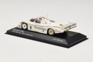 Porsche 956L Warsteiner #9 W. Brun / Bayern 24 Hours of Le Mans 1984 Minichamps 1:43 430846509 Kovina – slika 3 od 4