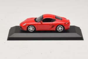Porsche Cayman 987 S Rdeč Minichamps 1:43 400065620 Kovina