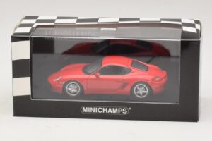 Porsche Cayman 987 S Rdeč Minichamps 1:43 400065620 Kovina – slika 4 od 4