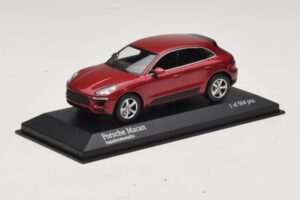 Porsche Macan 95B Rdeča Metalik Minichamps 1:43 410062600 Kovina – slika 2 od 4