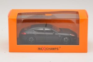 Porsche Panamera 970 Turbo Mat Črna Maxichamps 1:43 940062370 Kovina – slika 4 od 4