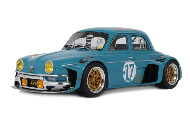 Renault Dauphine La Brute Green with Patina SEMA Best of Show Otto 1:18 Renault Dauphine La Brute Green with Patina SEMA Best of Show Otto 1:18 OT1268 Smola