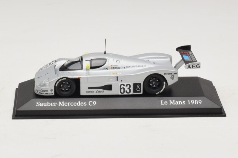 Sauber Mercedes C9 #63 J. Mass / M. Reuter / S. Dickens Winners 24 Hours of Le Mans 1989 Minichamps 1:43 B66041033 Kovina