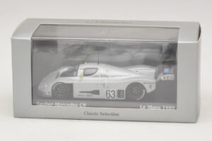 Sauber Mercedes C9 #63 J. Mass / M. Reuter / S. Dickens Winners 24 Hours of Le Mans 1989 Minichamps 1:43 B66041033 Kovina – slika 5 od 5