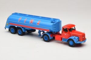 Scania L110S Tanksattelzug FINA Minichamps 1:43 499126970 Kovina – slika 4 od 6
