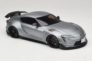 Toyota Supra A90 Prior Design Matt Silver GT Spirit 1:18 GT343 Smola