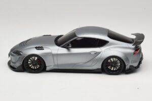 Toyota Supra A90 Prior Design Matt Silver GT Spirit 1:18 GT343 Smola – slika 3 od 5