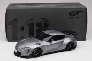 Toyota Supra A90 Prior Design Matt Silver GT Spirit 1:18 GT343 Smola – slika 5 od 5