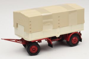 Priklopnik za Tovornjak Ponjava Bela Rdeča Minichamps 1:43 439159096 Kovina