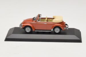 Volkswagen 1200 Kabriolet Hebmuller Rdeč Minichamps 1:43 430052032 Kovina