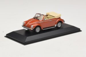 Volkswagen 1200 Kabriolet Hebmuller Rdeč Minichamps 1:43 430052032 Kovina – slika 2 od 4