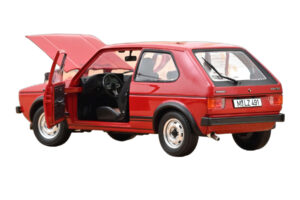 Volkswagen Golf GTI Mk1 Rdeč Norev 1:18 188472 Kovina – slika 2 od 3