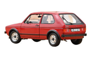Volkswagen Golf GTI Mk1 Rdeč Norev 1:18 188472 Kovina – slika 3 od 3