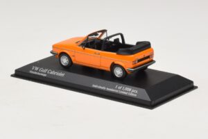 Volkswagen Golf Mk1 Kabriolet Oranžna Minichamps 1:43 400055131 Kovina – slika 3 od 4