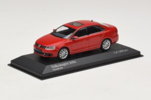 Volkswagen Jetta Mk6 Rdeča Minichamps 1:43 400059001 Kovina – slika 2 od 4