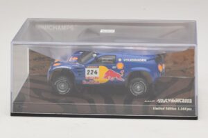 Volkswagen Race Touareg Red Bull #224 B. Saby / Stevenson Dakar Rally 2005 Minichamps 1:43 436045324 Kovina – slika 4 od 5