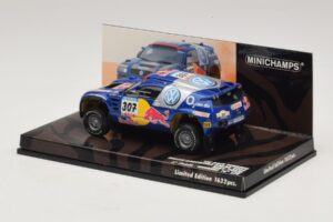 Volkswagen Race Touareg Red Bull #307 B. Saby / M. Perin Dakar Rally 2005 Minichamps 1:43 436055307 Kovina – slika 3 od 5