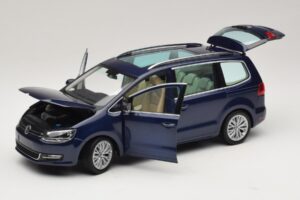 Volkswagen Sharan Blue Metallic Minichamps 1:18 110051000 Kovina – slika 2 od 8