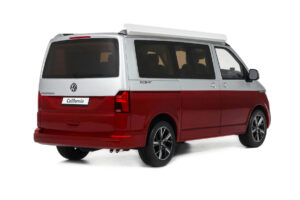 Volkswagen T6.1 California Ocean Tornado Red / Reflex Silver Otto 1:18 OT1342 Smola – slika 2 od 5