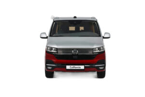 Volkswagen T6.1 California Ocean Tornado Red / Reflex Silver Otto 1:18 OT1342 Smola – slika 4 od 5