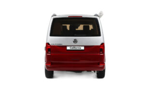 Volkswagen T6.1 California Ocean Tornado Red / Reflex Silver Otto 1:18 OT1342 Smola – slika 5 od 5