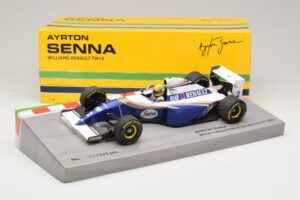 Williams FW16 Renault #2 A. Senna San Marino GP 1994 Minichamps 1:18 543941833 Kovina – slika 6 od 7