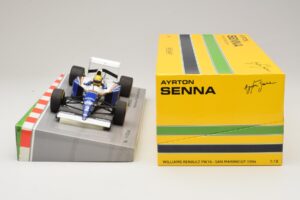 Williams FW16 Renault #2 A. Senna San Marino GP 1994 Minichamps 1:18 543941833 Kovina – slika 7 od 7
