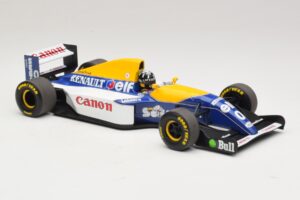 Williams Renault FW15C #0 D. Hill 1993 Minichamps 1:18 180930000 Kovina – slika 4 od 7
