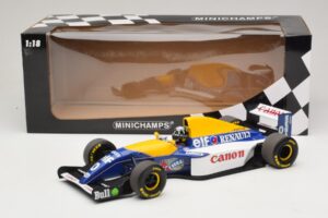 Williams Renault FW15C #0 D. Hill 1993 Minichamps 1:18 180930000 Kovina – slika 6 od 7