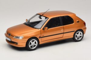 Peugeot 306 S16 Blaze Yellow Norev 1:18 184940 Kovina