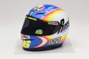 Čelada AGV V. Rossi MotoGP Sepang 2005 Minichamps 1:2 327050066 Diecast