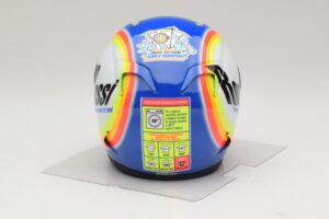 Čelada AGV V. Rossi MotoGP Sepang 2005 Minichamps 1:2 327050066 Diecast – slika 4 od 8