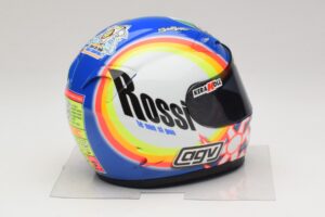 Čelada AGV V. Rossi MotoGP Sepang 2005 Minichamps 1:2 327050066 Diecast – slika 5 od 8