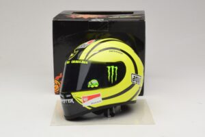 Čelada AGV V. Rossi MotoGP Valencia Test 2009 Minichamps 1:2 327100066 Diecast – slika 6 od 7