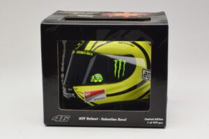 Čelada AGV V. Rossi MotoGP Valencia Test 2009 Minichamps 1:2 327100066 Diecast – slika 7 od 7