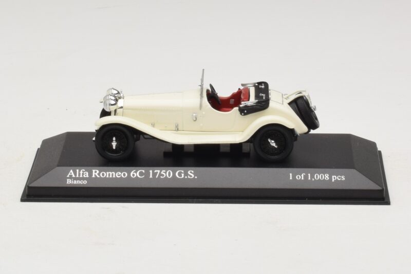 Alfa Romeo 6C 1750 G.S. Bel Minichamps 1:43 400120430 Kovina