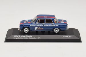 Alfa Romeo Giulia Europa-Testfahrt Sizilien-Hammerfest Minichamps 1:43 Alfa Romeo Giulia Europa-Testfahrt Sizilien-Hammerfest Minichamps 1:43 400120905 Kovina